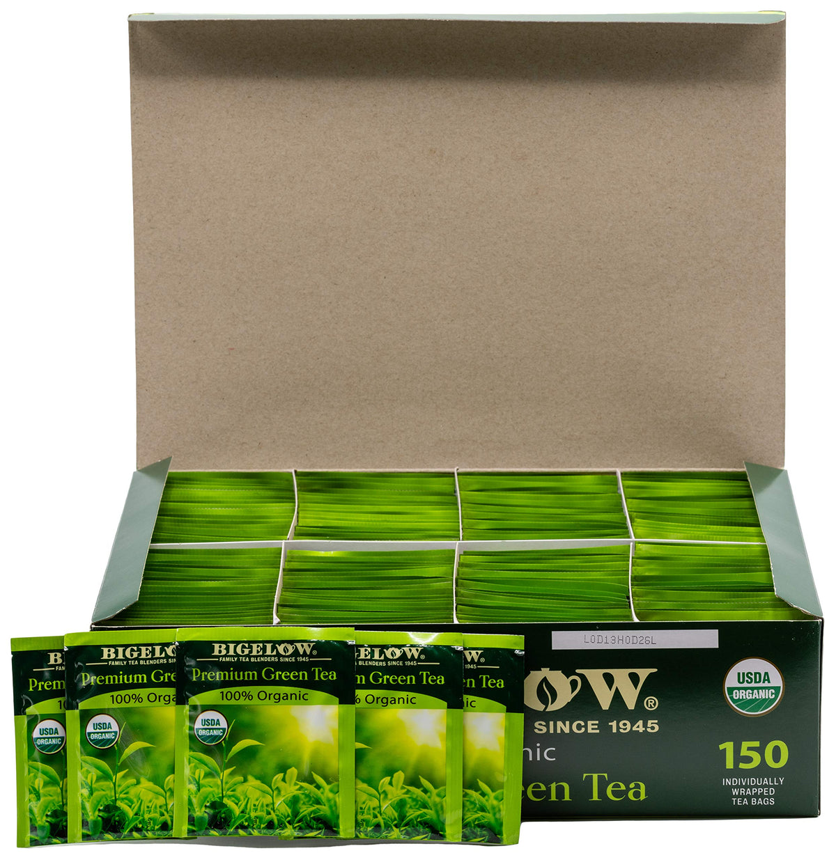 Bigelow Premium 100-Percent Organic Green Tea - 150 Teabags - image 4
