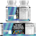 Clean Nutraceuticals Sea Moss Black Seed Oil Blend - 60 Capsules - image 9