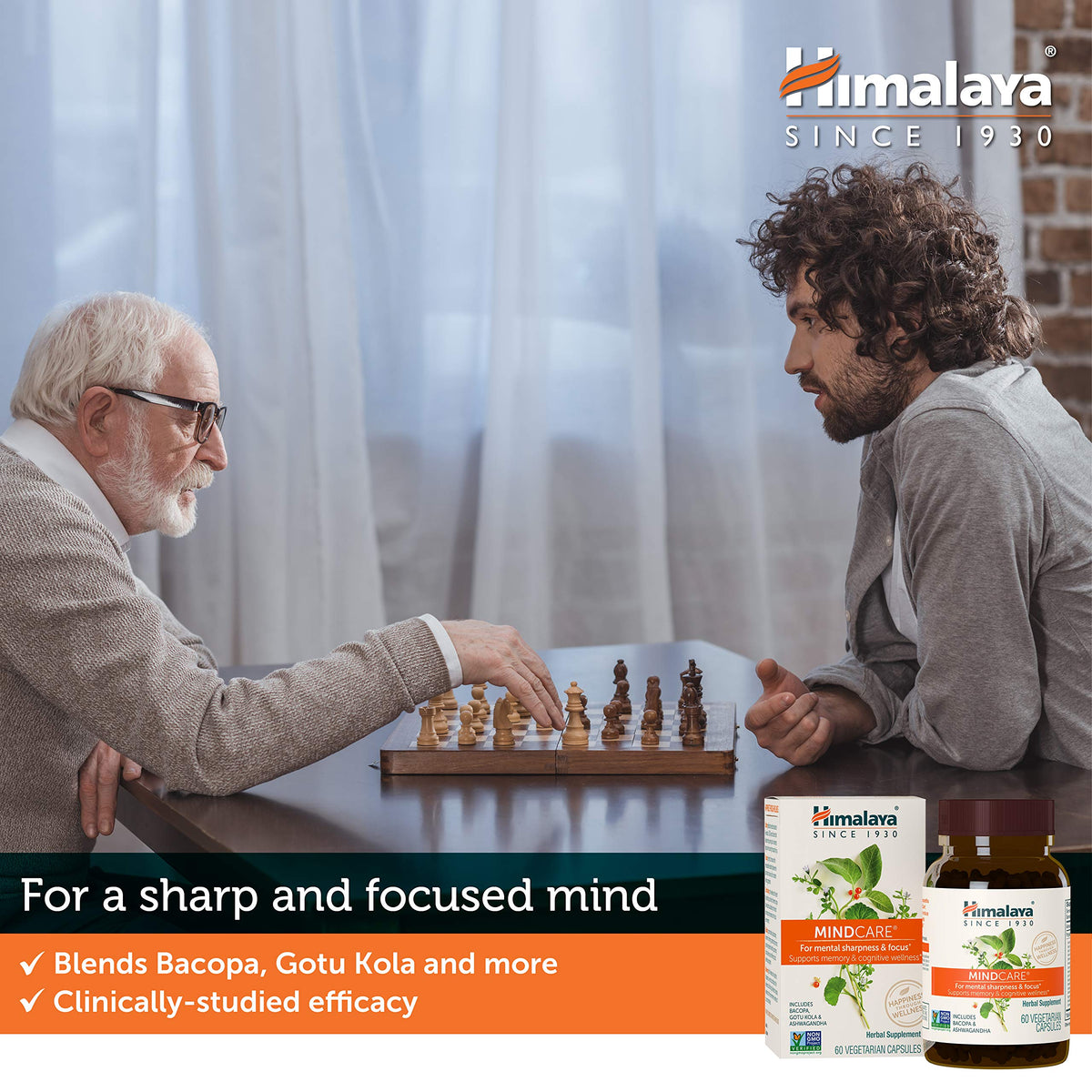 Himalaya MindCare Nootropic Brain Supplement - 60 Capsules - image 3