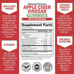 BioSchwartz Apple Cider Vinegar Gummies with Mother - 90 Count - image 3