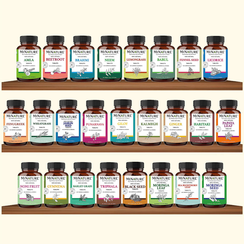 minature mi Nature Gymnema Sylvestre 1000 mg - 90 Tablets - image 7