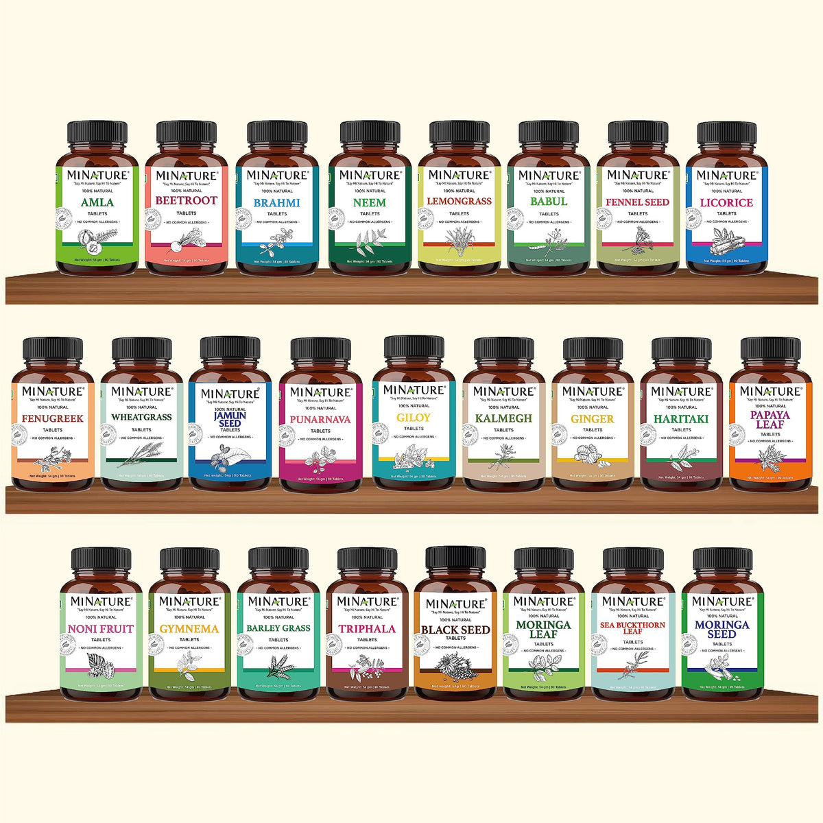minature mi Nature Gymnema Sylvestre 1000 mg - 90 Tablets - image 7
