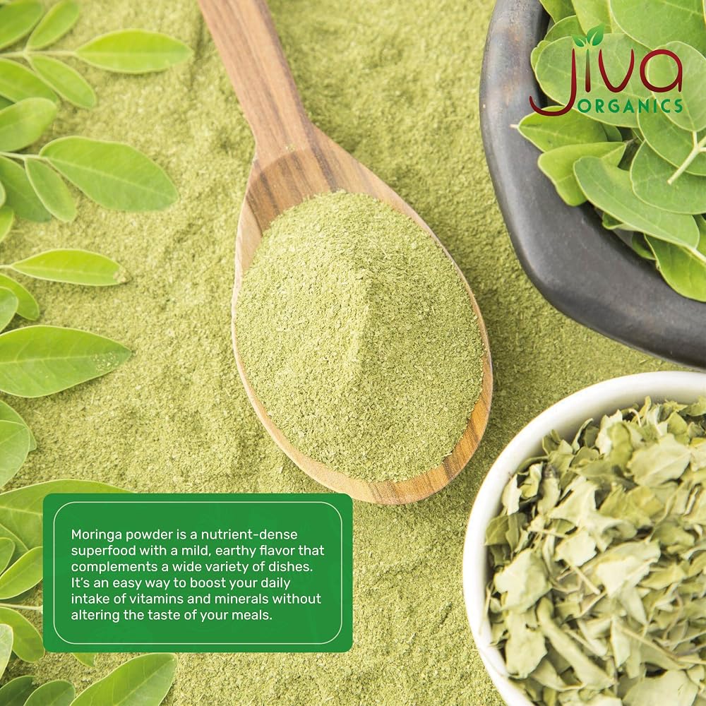 Jiva Organics Moringa Powder - 1.25 LB Bulk Bag - image 5