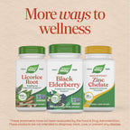 Nature's Way Black Elderberry Capsules Immune Support - 100 Count - image 8