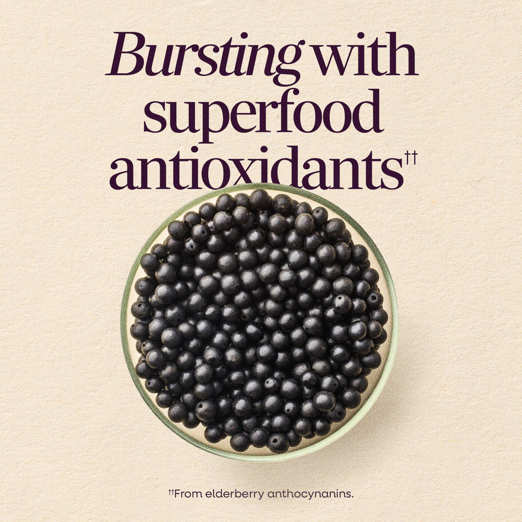 Nature's Way Sambucus Elderberry Gummies Immune Support - 60 Gummies - image 4