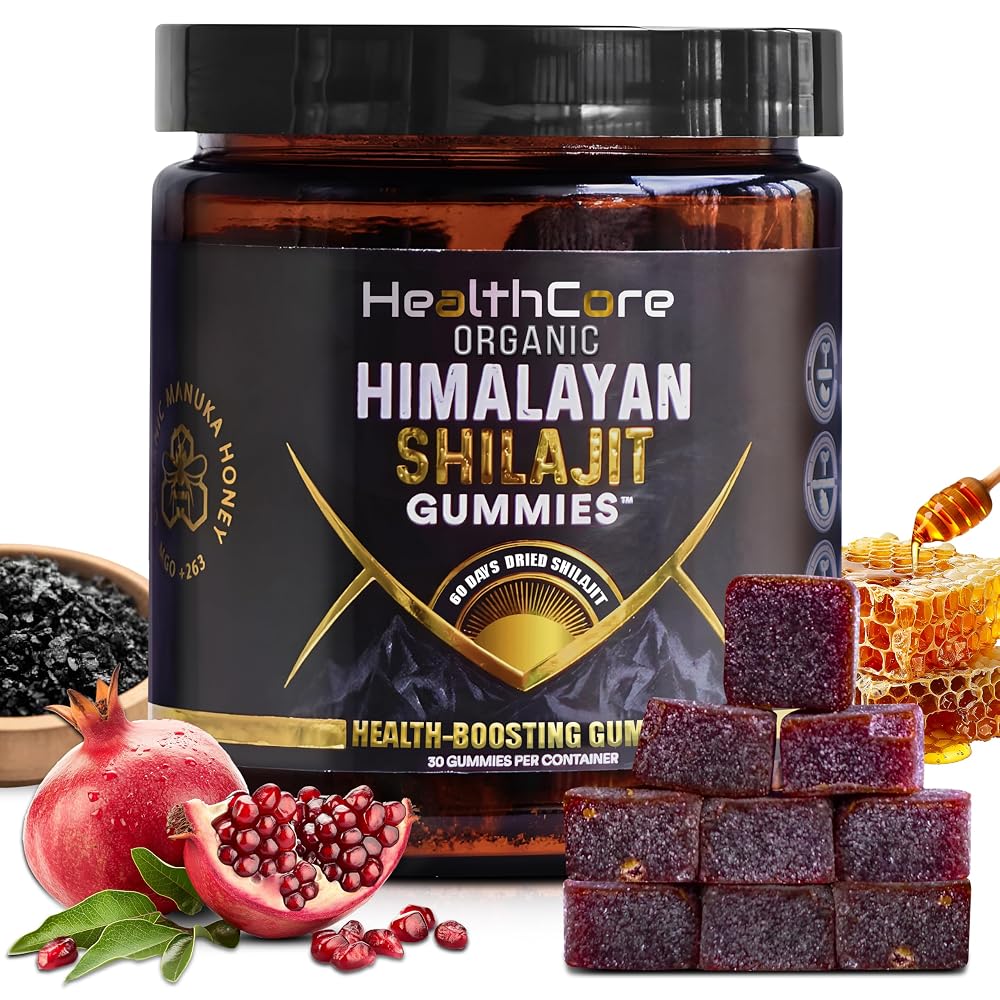 NutraHeights Organic Shilajit Gummies - 30 Gummies
