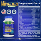 Legend Nutra 4-in-1 Probiotics + Prebiotics + Postbiotics + Digestive