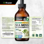BIO KRAUTER Sea Moss Seaweed Supplement Drops - 4 Fl Oz - image 9
