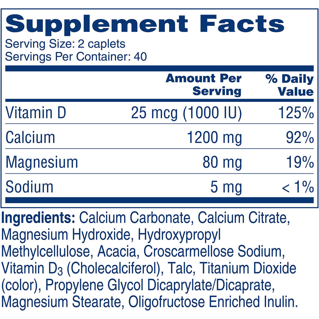 Citracal Calcium + D Slow Release 1200 - 320 Tablets - image 7