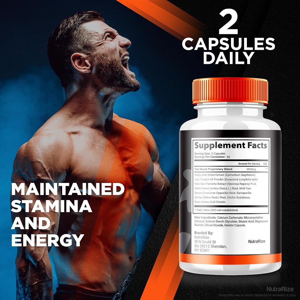 NutraRize Alpha Force Capsules for Energy and Performance - 300 Capsules - image 5