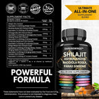 Darkingwings Shilajit 8-in-1 Herbal Supplement - 60 Capsules - image 2