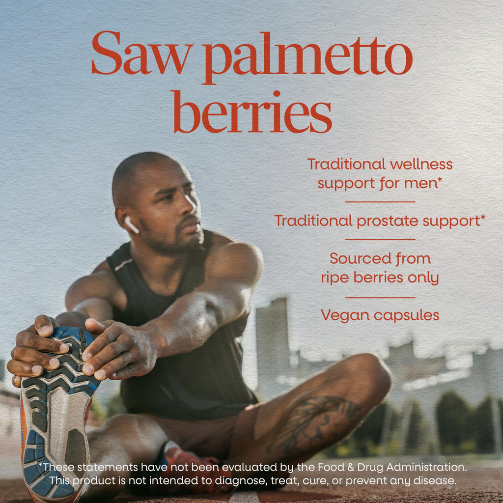 Nature's Way Saw Palmetto Berries; 585 mg; Non-GMO Project Verified;