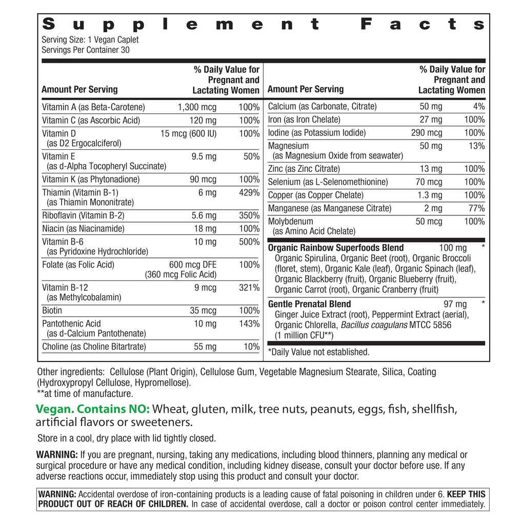 Rainbow Light Prenatal Vitamins for Women