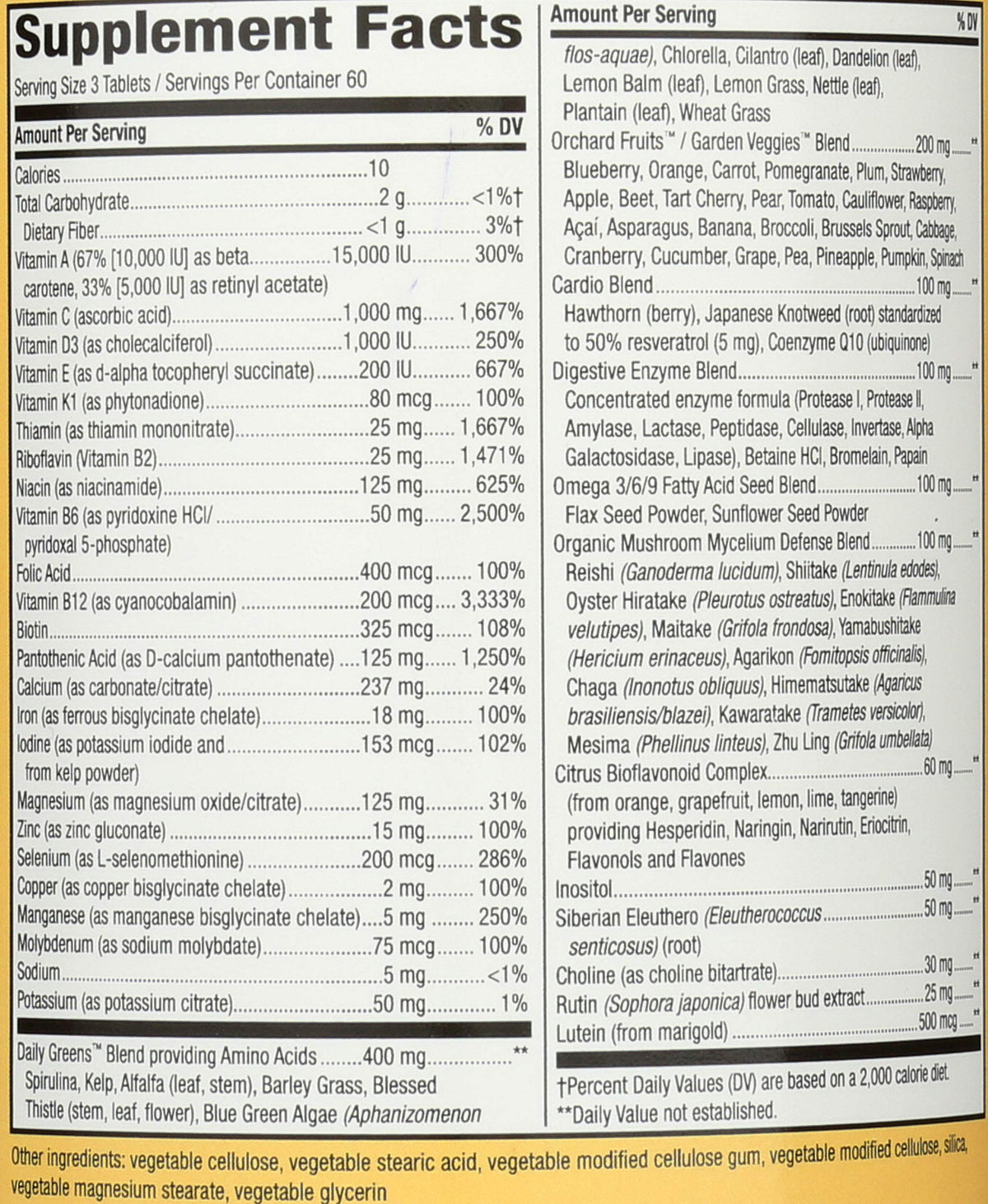 Nature's Way Alive With Iron Multivitamin - 180 Tablets - image 3
