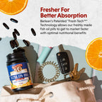 Barlean's Orange Omega-3 Fish Oil Softgels 1300mg EPA & DHA - 60 Count - image 3