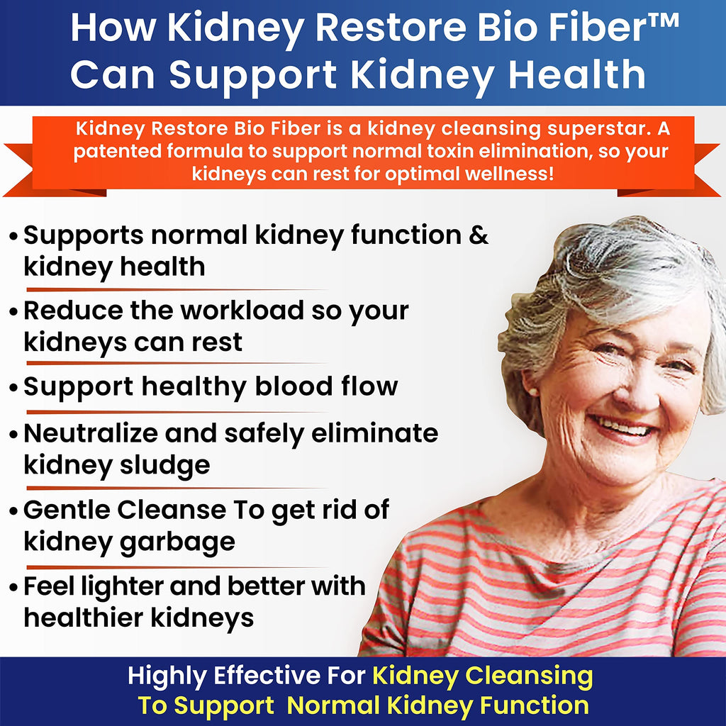 Kidney Restore Bio Fiber Restorative Kidney Support and Kidney