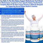 Advanced Kidney Essentials Multivitamin. Kidney Support Supplement