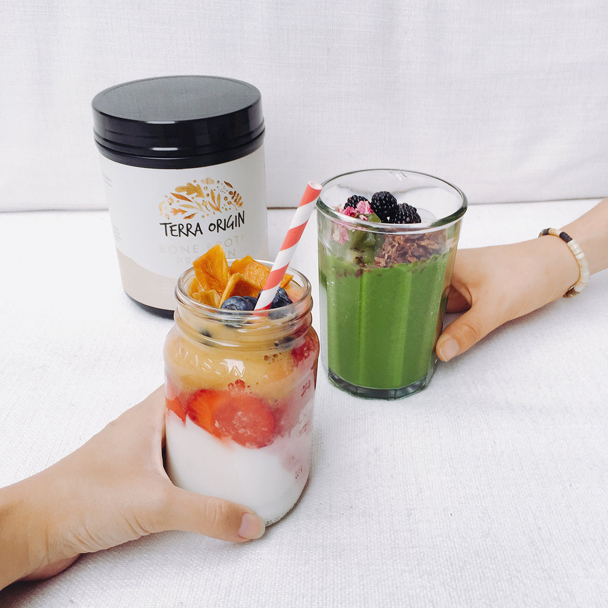 Terra Origin Collagen Protein Bone Broth Powder