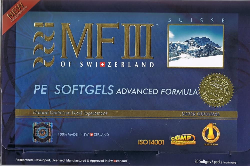 MFIII Original Swiss Placenta Softgels - 30 Softgels