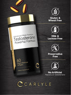 Carlyle Testosterone Supplement for Men - 60 Softgels - image 5