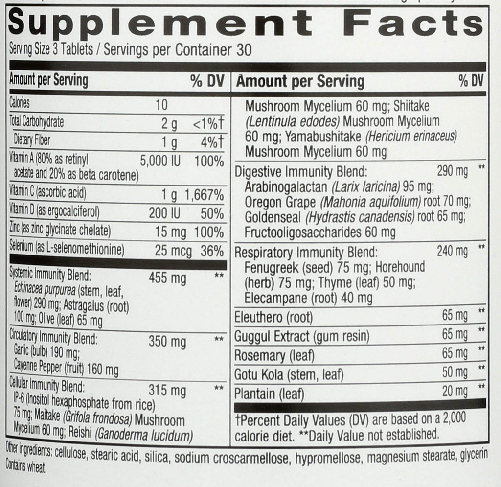Nature's Way Systemwell Ultimate Immunity Multi-System Defense