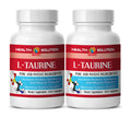 Health Solution Prime L-Taurine 500mg Amino Acid - 200 Capsules