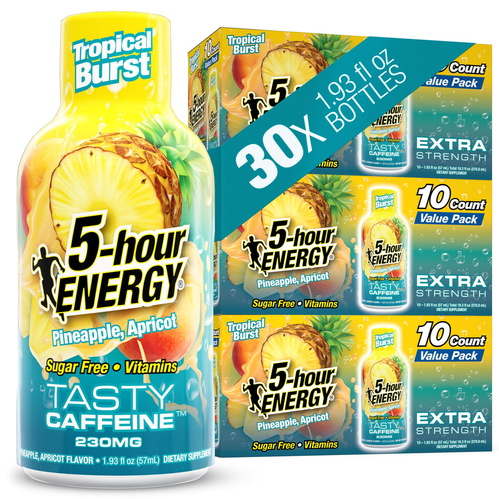 5-hour ENERGY Tropical Burst Extra Strength Energy Shot - 30 Count