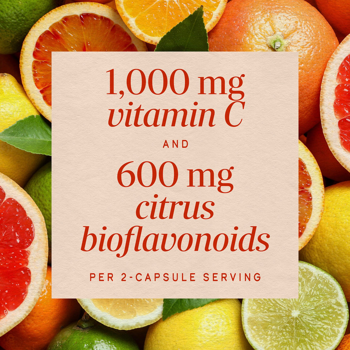 Nature's Way Vitamin C with Bioflavonoids Immune Support - 250 Capsules - image 4