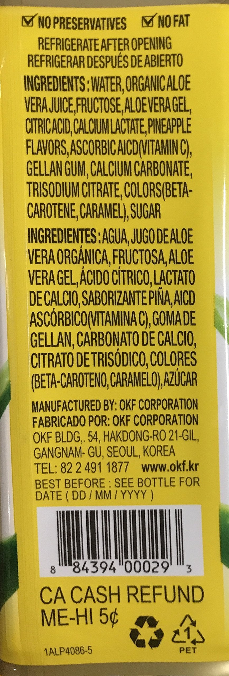 OKF Aloe Vera King Drink