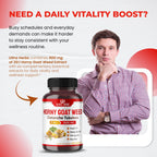 Ultra Herbs Horny Goat Weed Tongkat Ali Maca Root - 90 Capsules - image 2
