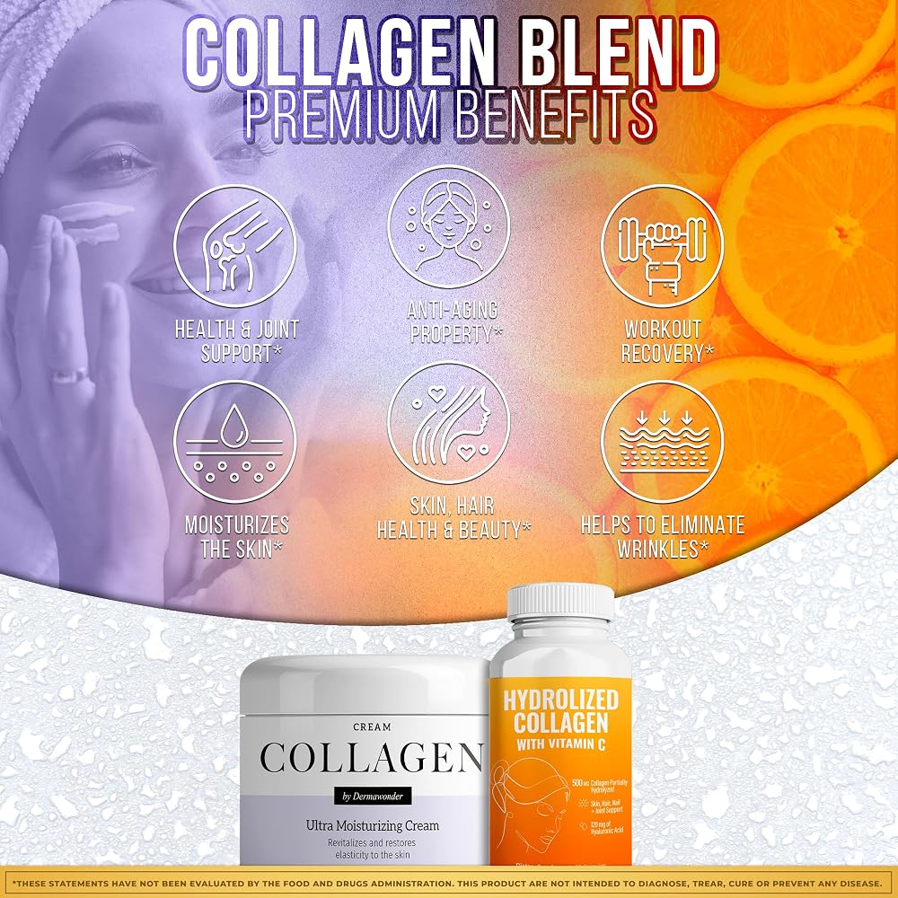 AURA VITAMINS Ultra Collagen Pack with Vitamin C - 60 Capsules - image 7
