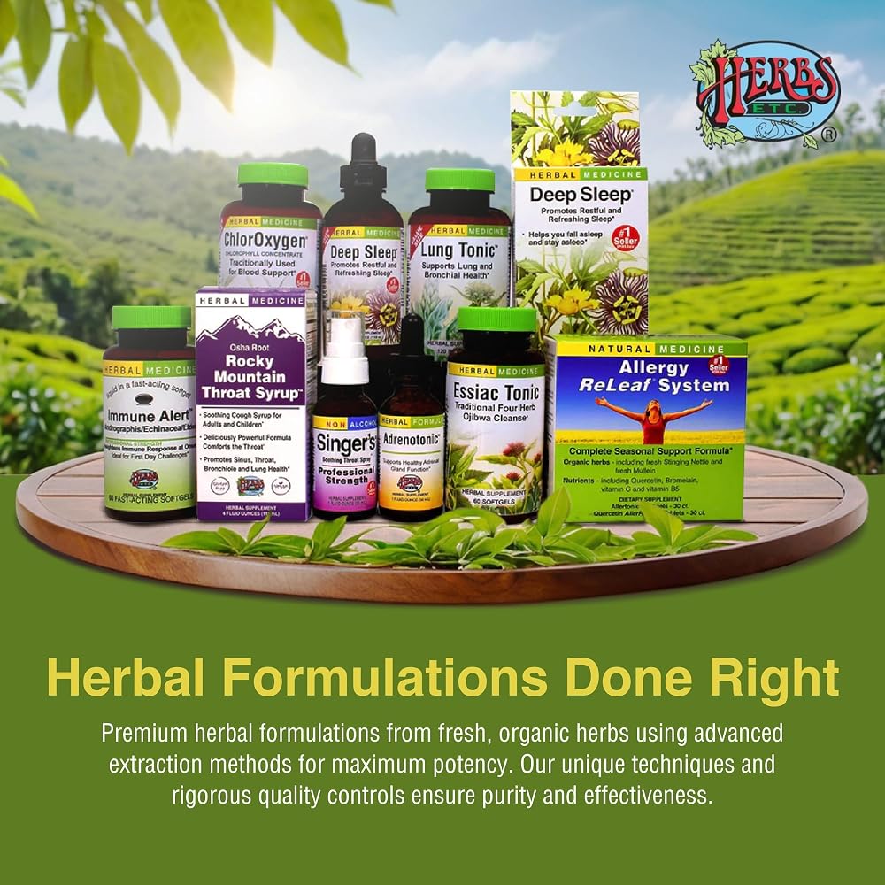 Herbs Etc. Immune Alert Softgels, Organic & Gluten-Free - 60 Softgels - image 9