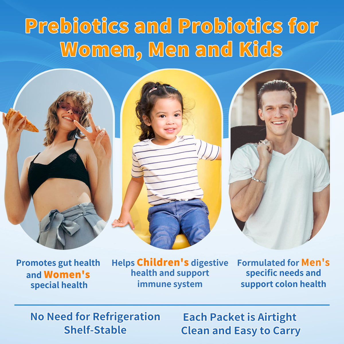 ZEBORA Probiotic Powder for Women and Kids - 30 Packets - image 3
