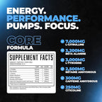 Huge Supplements Wrecked Core - All-in-One Pre-Workout Supplement