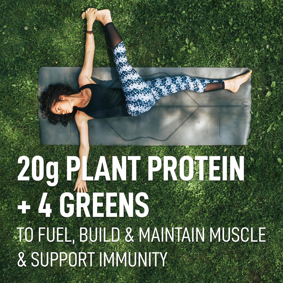 LeanFit Plant-Based Protein & Greens Natural Berry - 19 Servings - image 4