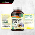 BIO KRAUTER Chicory Root Prebiotic for Digestive Support - 100 Capsules - image 8