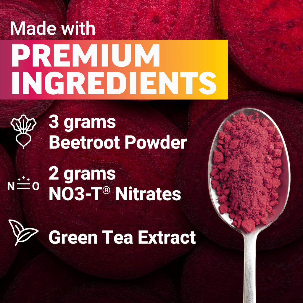 Force Factor Total Beets Energy Drink Mix