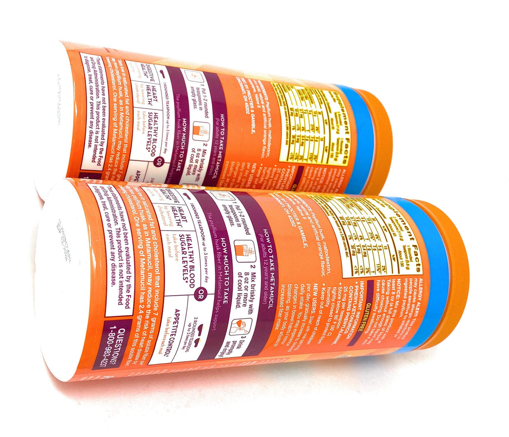 Metamucil Sugar Free Fiber Supplement Orange Smooth - 260 Servings - image 8