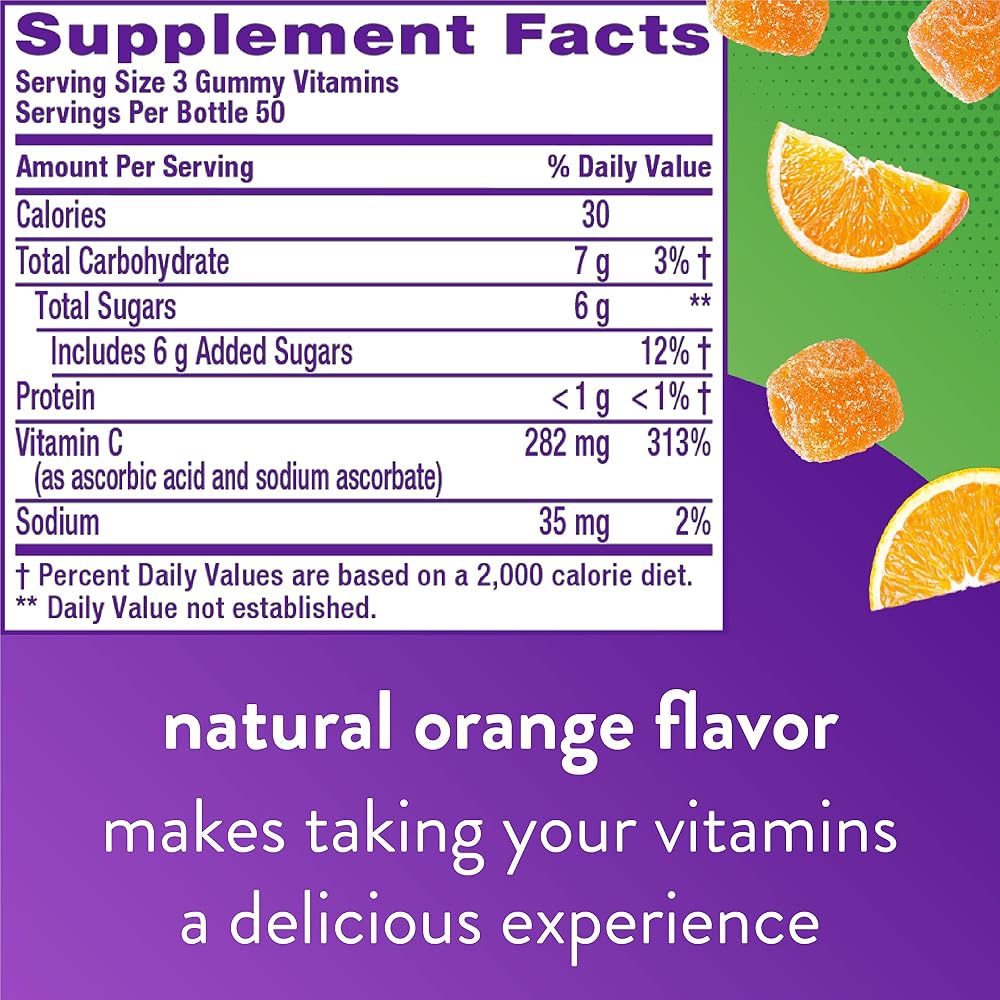 Vitafusion Probiotic and Vitamin C Gummy Supplements - 220 Count - image 7