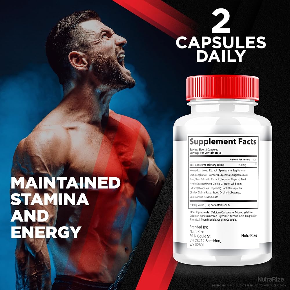 NutraRize Monster XL Capsules for Men - 120 Capsules - image 5