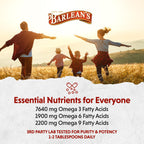 Barlean's Organic Flaxseed Oil Liquid Omega 3 - 8 fl oz - image 6