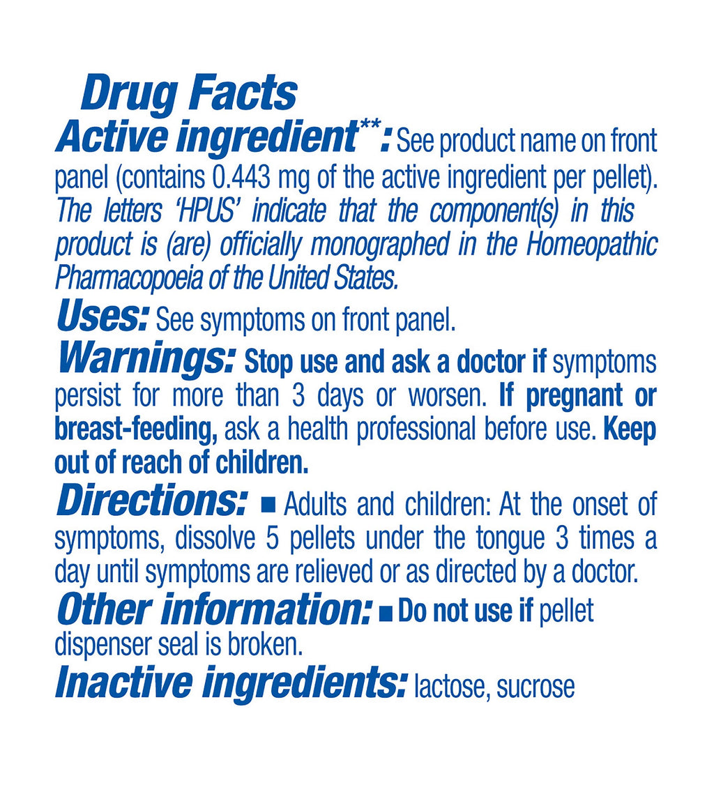 Boiron Hydrastis Canadensis 6C Homeopathic Medicine for Postnasal Drip - image 2