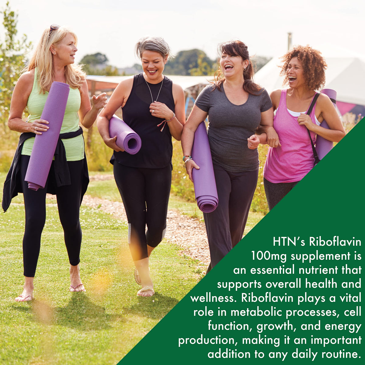 Health Thru Nutrition Riboflavin 100mg Vitamin B2 - 100 Vegetarian Capsules - image 4