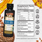 Barlean's Organic Lignan Flaxseed Oil, ALA Omega-3, Cold-Pressed, 8oz - image 6