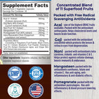 YUMMYVITE Super Antioxidant Fruit Superfood Complex - 60 Capsules - image 2
