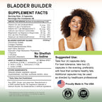 BLADDER BUILDER Bladder Support Supplement - 120 Capsules - image 5