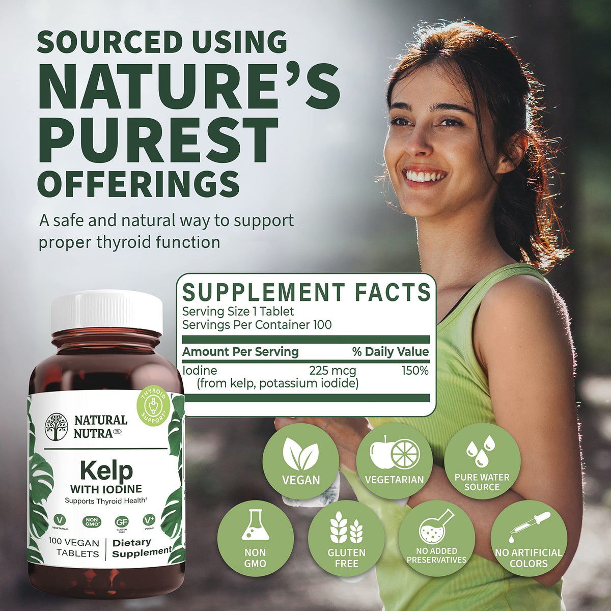 Natural Nutra Kelp Iodine Supplement Parent