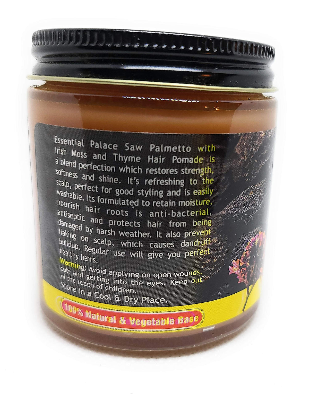 Essential Palace Organic Saw Palmetto & Irish Moss Hair Pomade - 4 Fl Oz - image 3