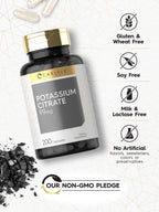 Carlyle Potassium Citrate 99mg - 200 Capsules - image 4