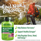 NATURELO Menopause Supplements with Black Cohosh - 90 Capsules - image 6